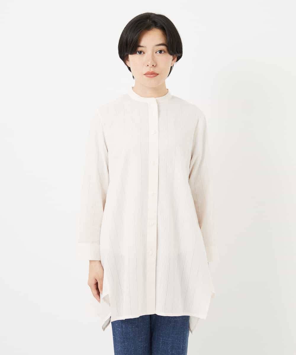NHBHC88170 GIANNI LO GIUDICE(小さいサイズ)(メゾン ドゥ サンク) イレギュラーヘムチュニックブラウス ライトピンク
