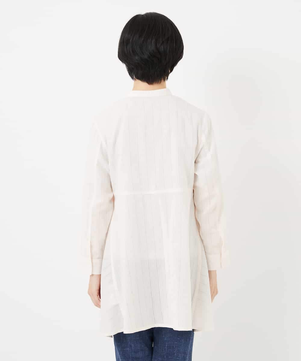 NHBHC88170 GIANNI LO GIUDICE(小さいサイズ)(メゾン ドゥ サンク) イレギュラーヘムチュニックブラウス ライトピンク