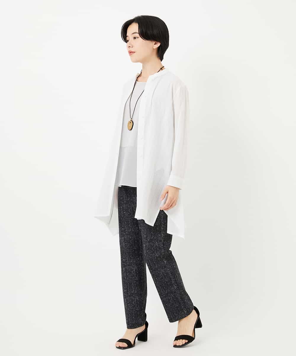 NHBHC88170 GIANNI LO GIUDICE(小さいサイズ)(メゾン ドゥ サンク) イレギュラーヘムチュニックブラウス ライトピンク