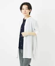NHBHC88170 GIANNI LO GIUDICE(小さいサイズ)(メゾン ドゥ サンク) イレギュラーヘムチュニックブラウス ライトピンク