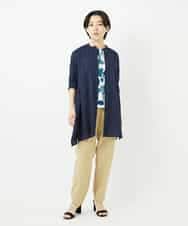 NHBHC88170 GIANNI LO GIUDICE(小さいサイズ)(メゾン ドゥ サンク) イレギュラーヘムチュニックブラウス ライトピンク