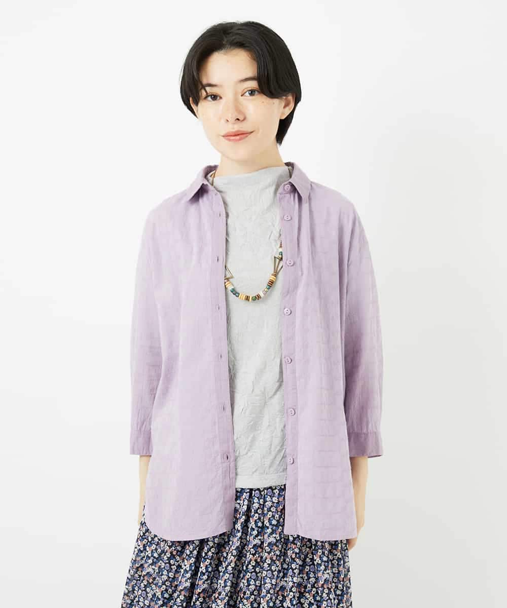 NHBHC91180 GIANNI LO GIUDICE(小さいサイズ)(メゾン ドゥ サンク) インドエンブロイダリー刺繍ブラウス ライトグリーン