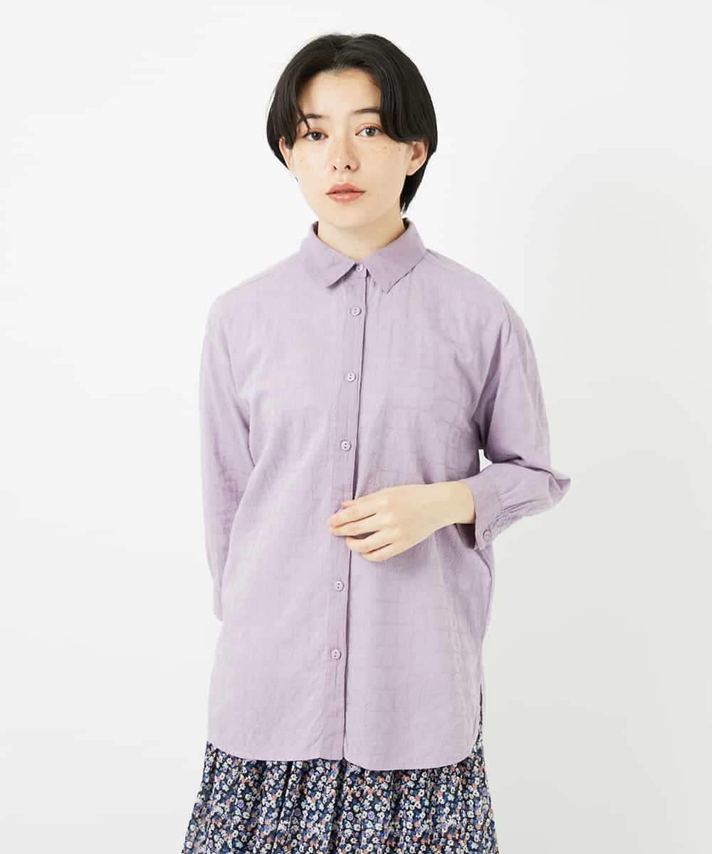 NHBHC91180 GIANNI LO GIUDICE(小さいサイズ)(メゾン ドゥ サンク) インドエンブロイダリー刺繍ブラウス ライトグリーン