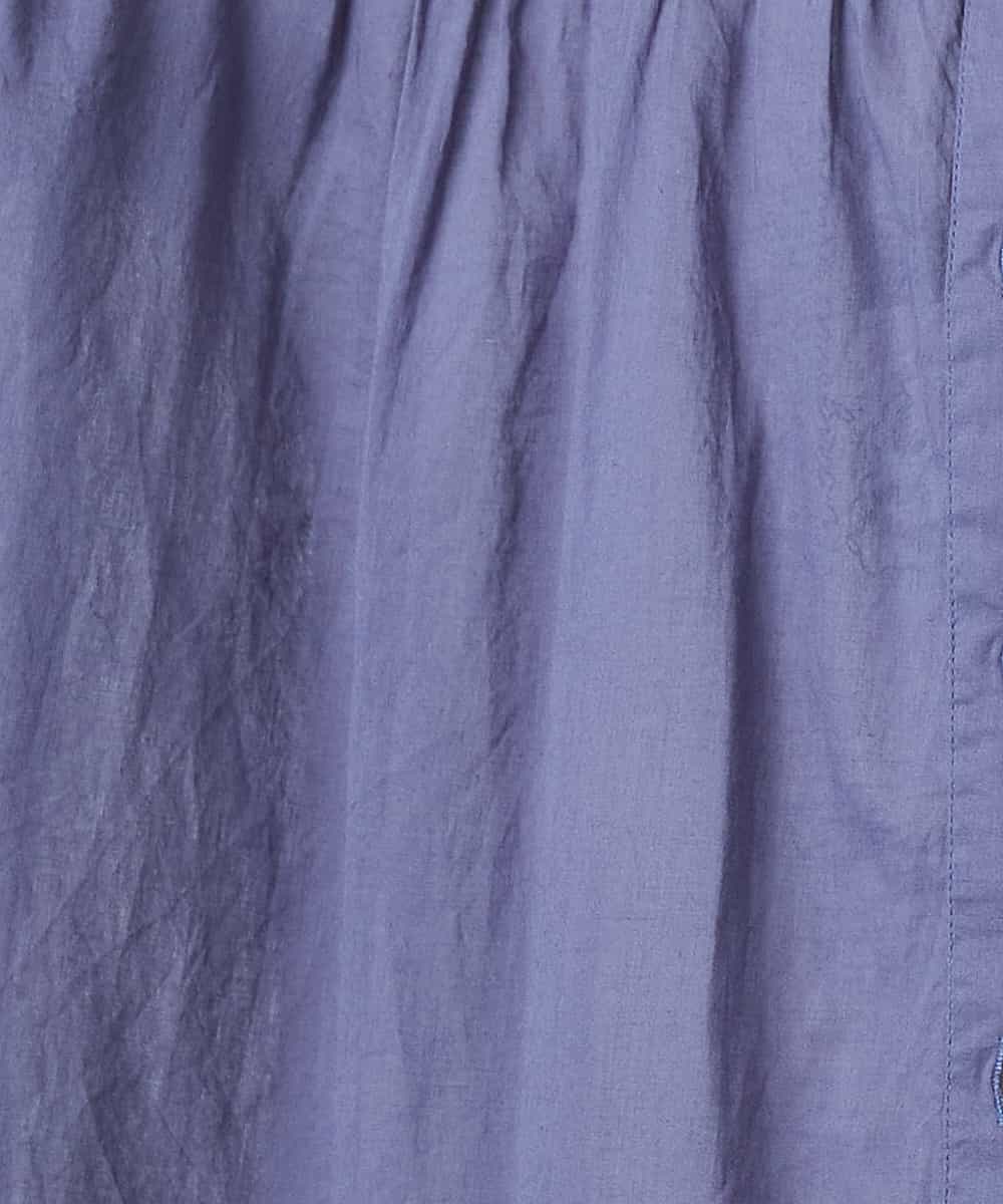 NHBHD01170 GIANNI LO GIUDICE(小さいサイズ)(メゾン ドゥ サンク) コットンボイルピンタックブラウス カーキ