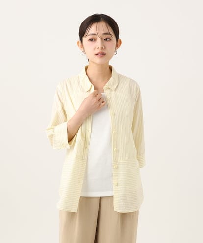 NHBHF84230  ストライプブラウス