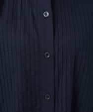 NHBJB10330 GIANNI LO GIUDICE(小さいサイズ)(メゾン ドゥ サンク) コットンローンピンタックブラウス ネイビー