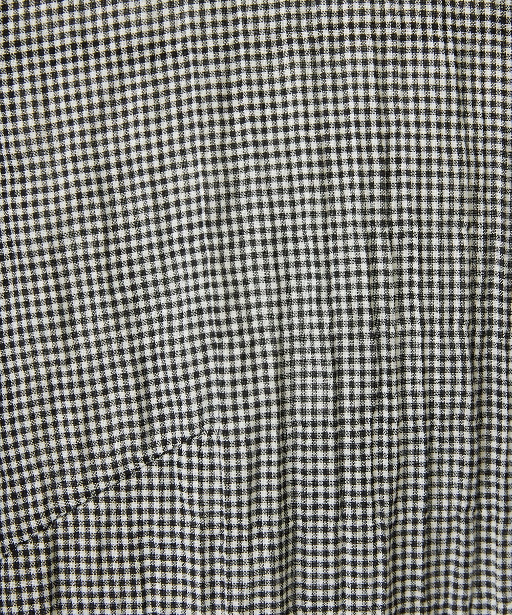 NHBJC81200 GIANNI LO GIUDICE(小さいサイズ)(メゾン ドゥ サンク) オーガニックコットン半袖ブラウス ストライプ