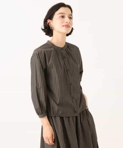 NHBJD16260 GIANNI LO GIUDICE(小さいサイズ) レジメンストライプブラウス