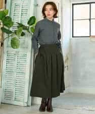 NHBJD19290 GIANNI LO GIUDICE(小さいサイズ)(メゾン ドゥ サンク) [日本製]コットンウールギンガムチェックシャツ ブラック