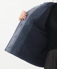 NHDAB40490 GIANNI LO GIUDICE(小さいサイズ)(メゾン ドゥ サンク) デニムライクジャージージャケット ネイビー