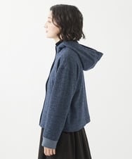 NHDAB40490 GIANNI LO GIUDICE(小さいサイズ)(メゾン ドゥ サンク) デニムライクジャージージャケット ネイビー
