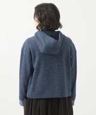 NHDAB40490 GIANNI LO GIUDICE(小さいサイズ)(メゾン ドゥ サンク) デニムライクジャージージャケット ネイビー