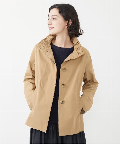 NHDAC81390 GIANNI LO GIUDICE(小さいサイズ) ストレッチツイルショートコート