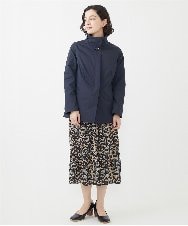NHDAC81390 GIANNI LO GIUDICE(小さいサイズ)(メゾン ドゥ サンク) ストレッチツイルショートコート ベージュ