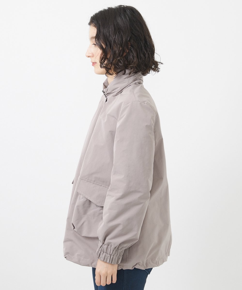NHDAC82460 GIANNI LO GIUDICE(小さいサイズ)(メゾン ドゥ サンク) メモリータスランカラーダウンブルゾン グレージュ