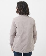 NHDAC82460 GIANNI LO GIUDICE(小さいサイズ)(メゾン ドゥ サンク) メモリータスランカラーダウンブルゾン グレージュ