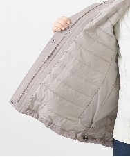 NHDAC82460 GIANNI LO GIUDICE(小さいサイズ)(メゾン ドゥ サンク) メモリータスランカラーダウンブルゾン グレージュ