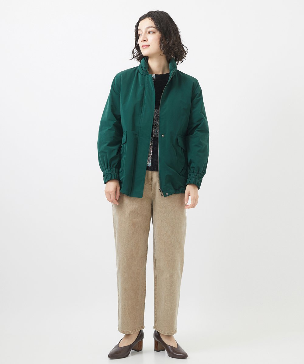 NHDAC82460 GIANNI LO GIUDICE(小さいサイズ)(メゾン ドゥ サンク) メモリータスランカラーダウンブルゾン グレージュ