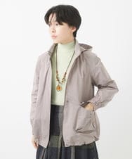 NHDAC82460 GIANNI LO GIUDICE(小さいサイズ)(メゾン ドゥ サンク) メモリータスランカラーダウンブルゾン グレージュ