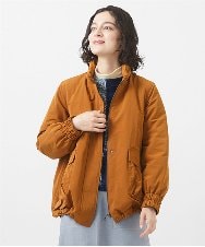 NHDAC82460 GIANNI LO GIUDICE(小さいサイズ)(メゾン ドゥ サンク) メモリータスランカラーダウンブルゾン グレージュ