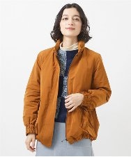 NHDAC82460 GIANNI LO GIUDICE(小さいサイズ)(メゾン ドゥ サンク) メモリータスランカラーダウンブルゾン グレージュ