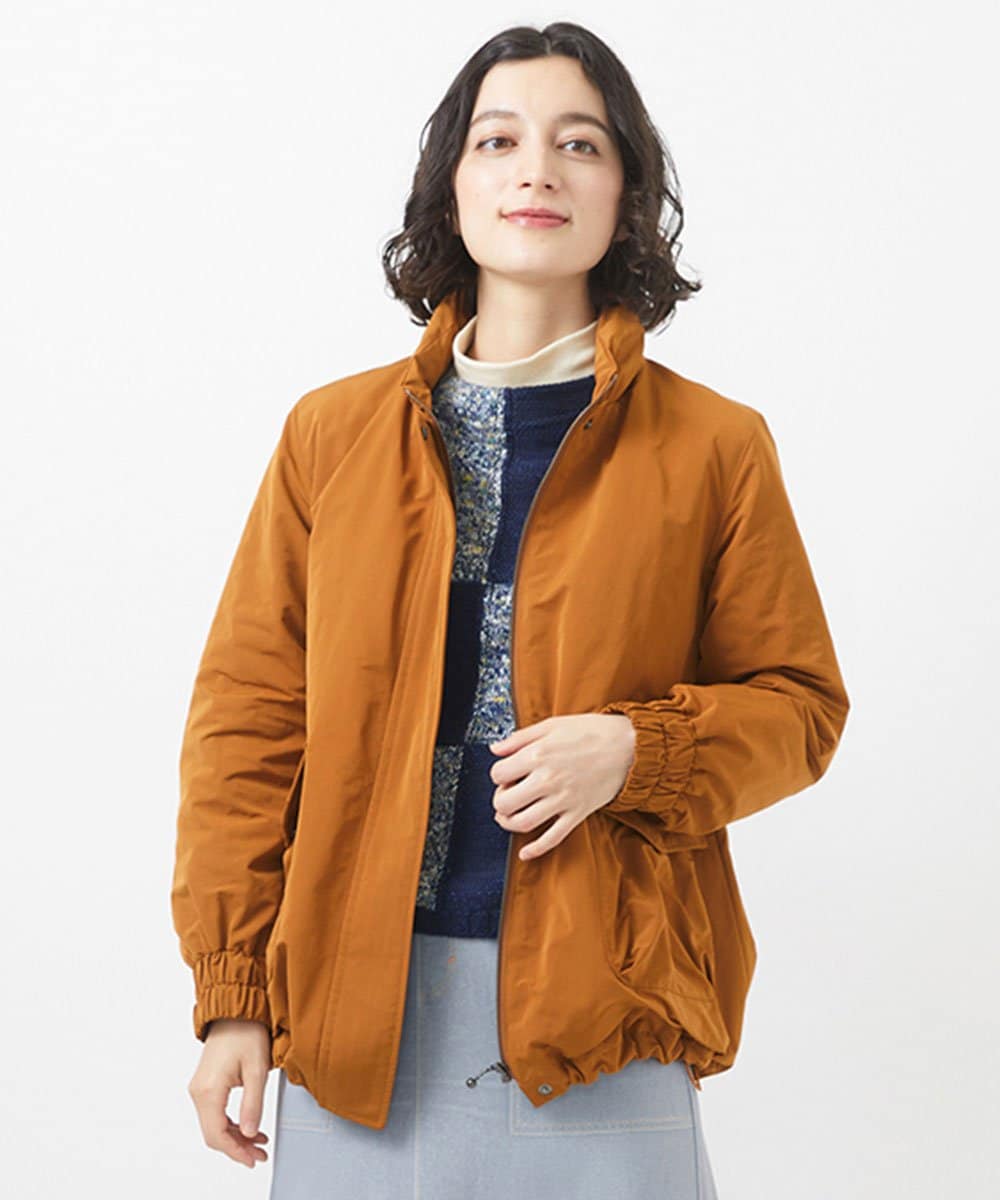 NHDAC82460 GIANNI LO GIUDICE(小さいサイズ)(メゾン ドゥ サンク) メモリータスランカラーダウンブルゾン グレージュ