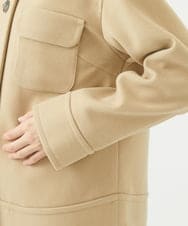 NHDAC88390 GIANNI LO GIUDICE(小さいサイズ)(メゾン ドゥ サンク) [セットアップ対応]圧縮ジャージーブルゾン ベージュ