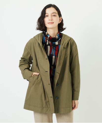 NHDAD01490 GIANNI LO GIUDICE(小さいサイズ) コットンタイプライターフーディージャケット