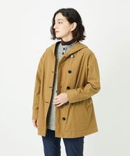 NHDAD01490 GIANNI LO GIUDICE(小さいサイズ)(メゾン ドゥ サンク) コットンタイプライターフーディージャケット ベージュ