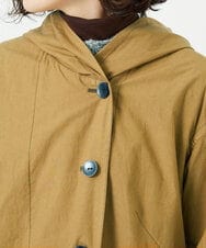 NHDAD01490 GIANNI LO GIUDICE(小さいサイズ)(メゾン ドゥ サンク) コットンタイプライターフーディージャケット ベージュ