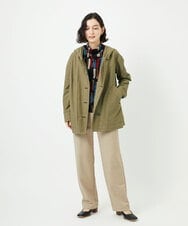 NHDAD01490 GIANNI LO GIUDICE(小さいサイズ)(メゾン ドゥ サンク) コットンタイプライターフーディージャケット ベージュ