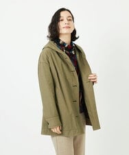 NHDAD01490 GIANNI LO GIUDICE(小さいサイズ)(メゾン ドゥ サンク) コットンタイプライターフーディージャケット ベージュ