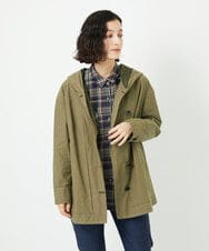 NHDAD01490 GIANNI LO GIUDICE(小さいサイズ)(メゾン ドゥ サンク) コットンタイプライターフーディージャケット ベージュ