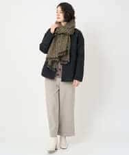 NHDAE20450 GIANNI LO GIUDICE(小さいサイズ)(メゾン ドゥ サンク) ドットキルトノーカラージャケット ライトグリーン