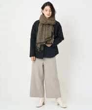 NHDAE20450 GIANNI LO GIUDICE(小さいサイズ)(メゾン ドゥ サンク) ドットキルトノーカラージャケット ライトグリーン