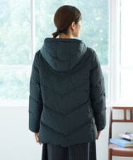 NHDAE31590 GIANNI LO GIUDICE(小さいサイズ)(メゾン ドゥ サンク) タフタメモリーダウンジャケット グリーン