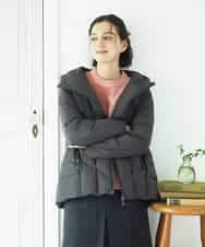 NHDAE31590 GIANNI LO GIUDICE(小さいサイズ)(メゾン ドゥ サンク) タフタメモリーダウンジャケット ダークグリーン