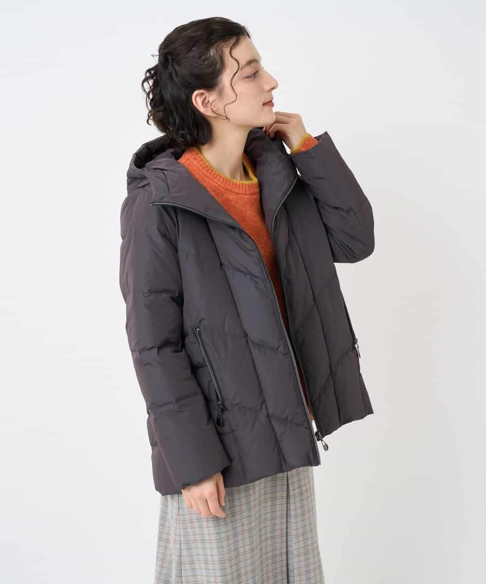 NHDAE31590 GIANNI LO GIUDICE(小さいサイズ)(メゾン ドゥ サンク) タフタメモリーダウンジャケット ダークグリーン