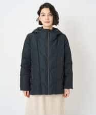 NHDAE31590 GIANNI LO GIUDICE(小さいサイズ)(メゾン ドゥ サンク) タフタメモリーダウンジャケット ダークグリーン