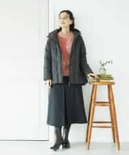 NHDAE31590 GIANNI LO GIUDICE(小さいサイズ)(メゾン ドゥ サンク) タフタメモリーダウンジャケット ダークグリーン