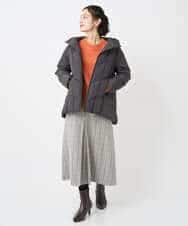 NHDAE31590 GIANNI LO GIUDICE(小さいサイズ)(メゾン ドゥ サンク) タフタメモリーダウンジャケット ダークグリーン