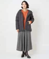 NHDAE31590 GIANNI LO GIUDICE(小さいサイズ)(メゾン ドゥ サンク) タフタメモリーダウンジャケット ダークグリーン