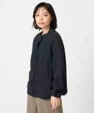 NHDAH37360 GIANNI LO GIUDICE(小さいサイズ)(メゾン ドゥ サンク) テンセルデニムヴィンテージブルゾン ダークグレー