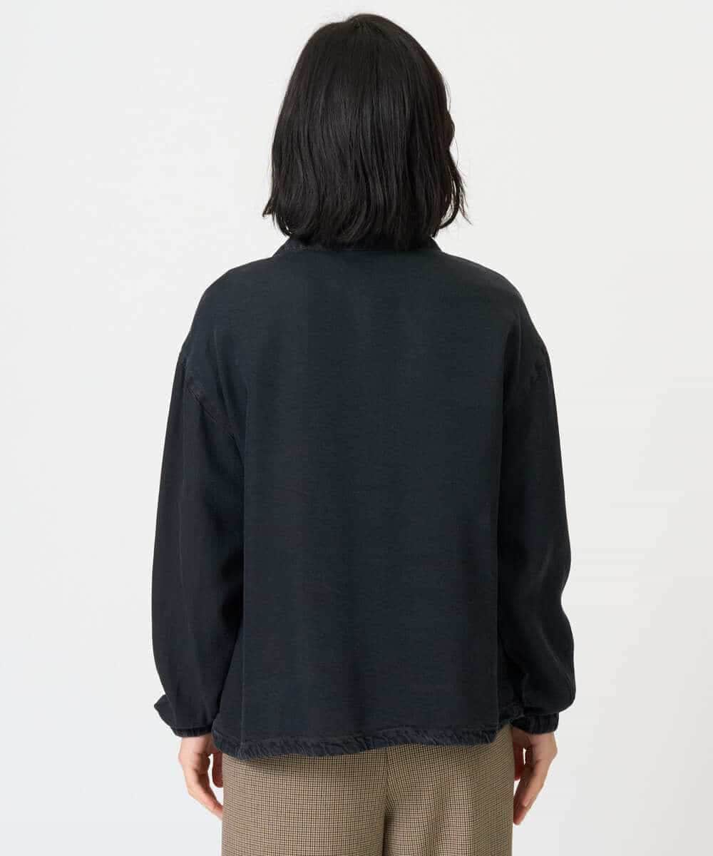 NHDAH37360 GIANNI LO GIUDICE(小さいサイズ)(メゾン ドゥ サンク) テンセルデニムヴィンテージブルゾン ダークグレー