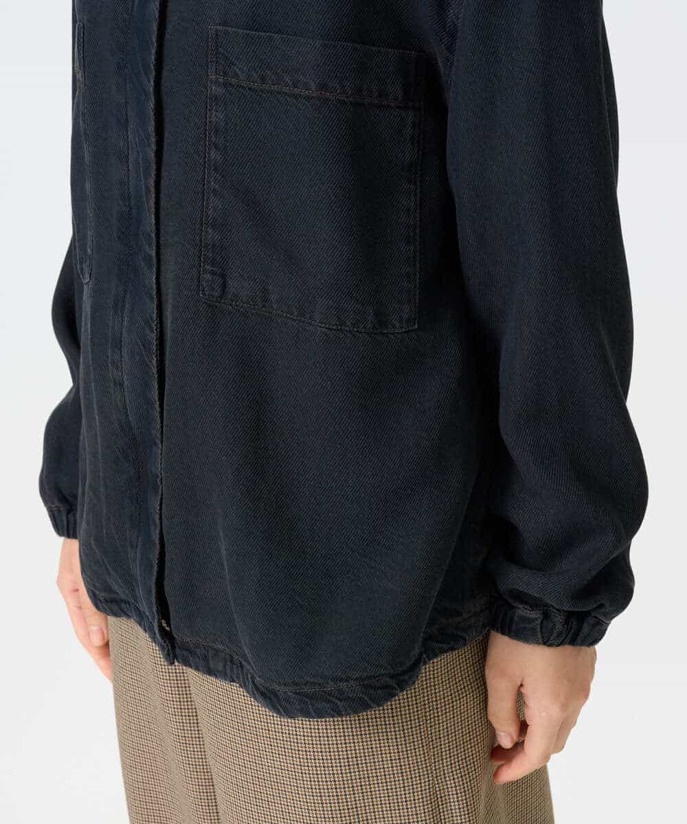 NHDAH37360 GIANNI LO GIUDICE(小さいサイズ)(メゾン ドゥ サンク) テンセルデニムヴィンテージブルゾン ダークグレー