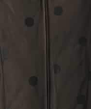 NHDAH45590 GIANNI LO GIUDICE(小さいサイズ)(メゾン ドゥ サンク) ドットタフタメモリーダウンコート ブラウン