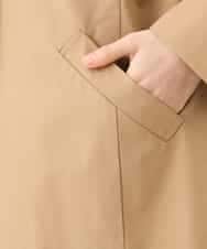 NHDAI84390 GIANNI LO GIUDICE(小さいサイズ)(メゾン ドゥ サンク) ストレッチツイルショートコート ベージュ