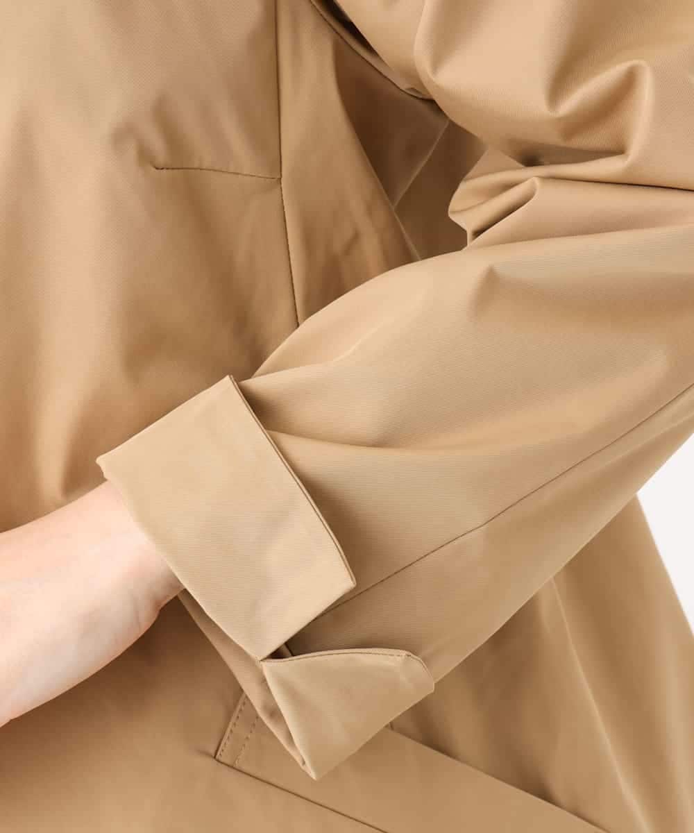 NHDAI84390 GIANNI LO GIUDICE(小さいサイズ)(メゾン ドゥ サンク) ストレッチツイルショートコート ベージュ