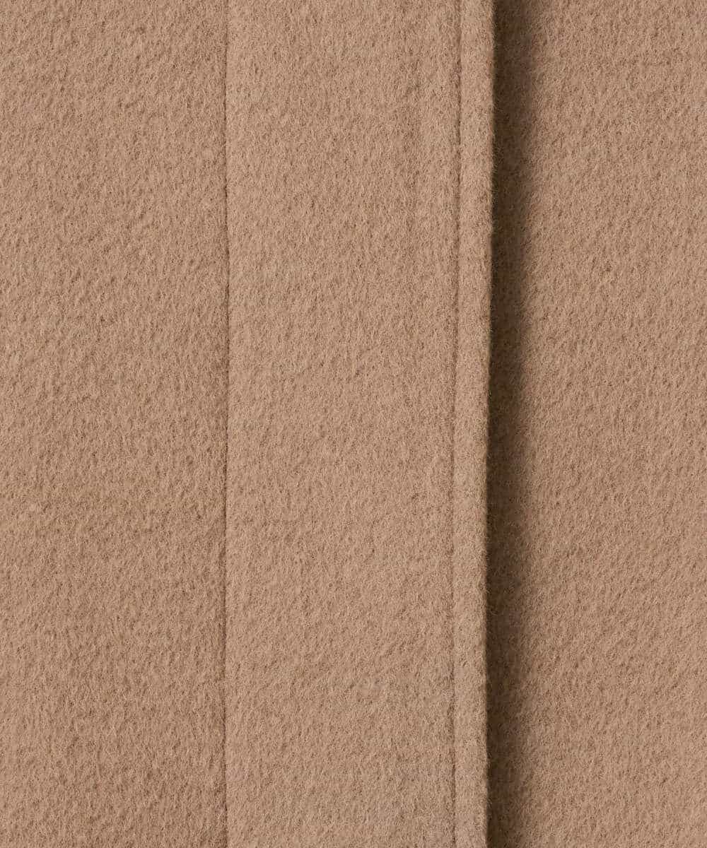 NHDAI88790 GIANNI LO GIUDICE(小さいサイズ)(メゾン ドゥ サンク) アンゴラ混ウールショートコート ライトグレー