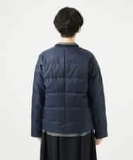 NHDCE51490 GIANNI LO GIUDICE(小さいサイズ)(メゾン ドゥ サンク) ソフトタフタリバーシブルダウン　 ネイビー